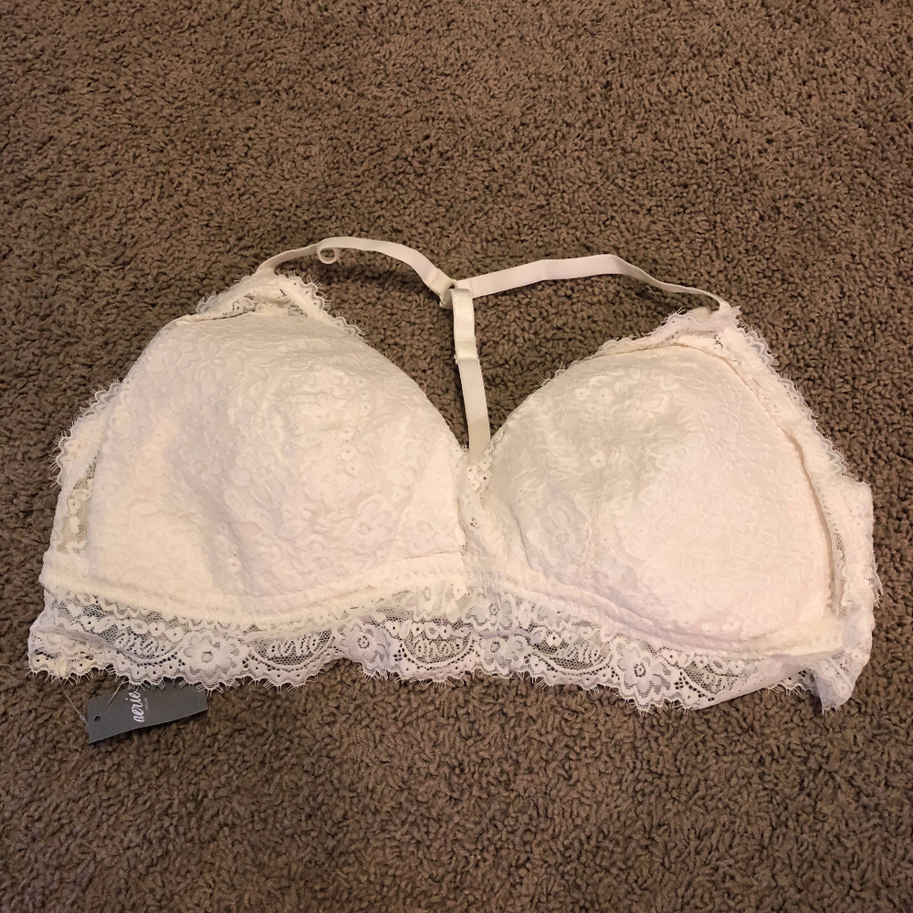 NWT Aerie Lace Padded Bralette Size XXL